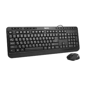کیبورد و ماوس با سیم تسکو مدل TSCO TKM 8052
