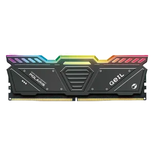 حافظه رم دسکتاپ گیل مدل Geil Polaris RGB 16GB DDR5 5200Mhz CL38 (فروش فقط با سیستم کامل!)