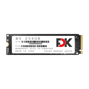 حافظه SSD فدک مدل FDK B5 M.2 2280 256GB Nvme
