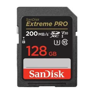 کارت حافظه سن دیسک مدل SanDisk Extreme PRO SDXC UHS-I 128GB 200MB/s