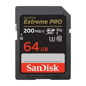 کارت حافظه سن دیسک مدل SanDisk Extreme PRO SDXC UHS-I 64GB 200MB/s