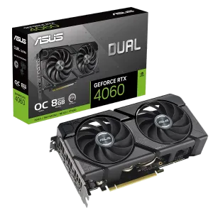 کارت گرافیک ایسوس مدل ASUS Dual GeForce RTX 4060 O8G EVO