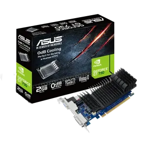 کارت گرافیک ایسوس مدل ASUS GT730 SL 2GB DDR5 BRK