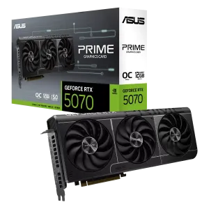 کارت گرافیک ایسوس مدل ASUS PRIME GeForce RTX 5070 12GB GDDR7 OC Edition
