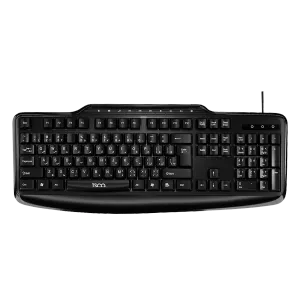 کیبورد با سیم تسکو مدل TSCO TK 8048