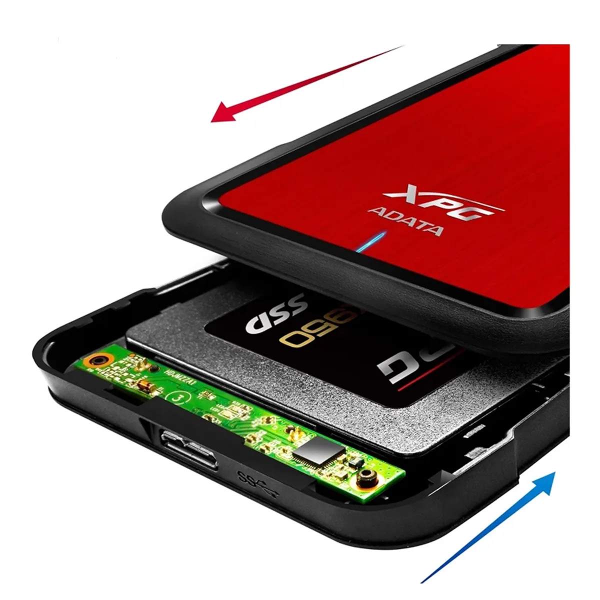 باکس هارد ایکس پی جی مدل XPG EX500