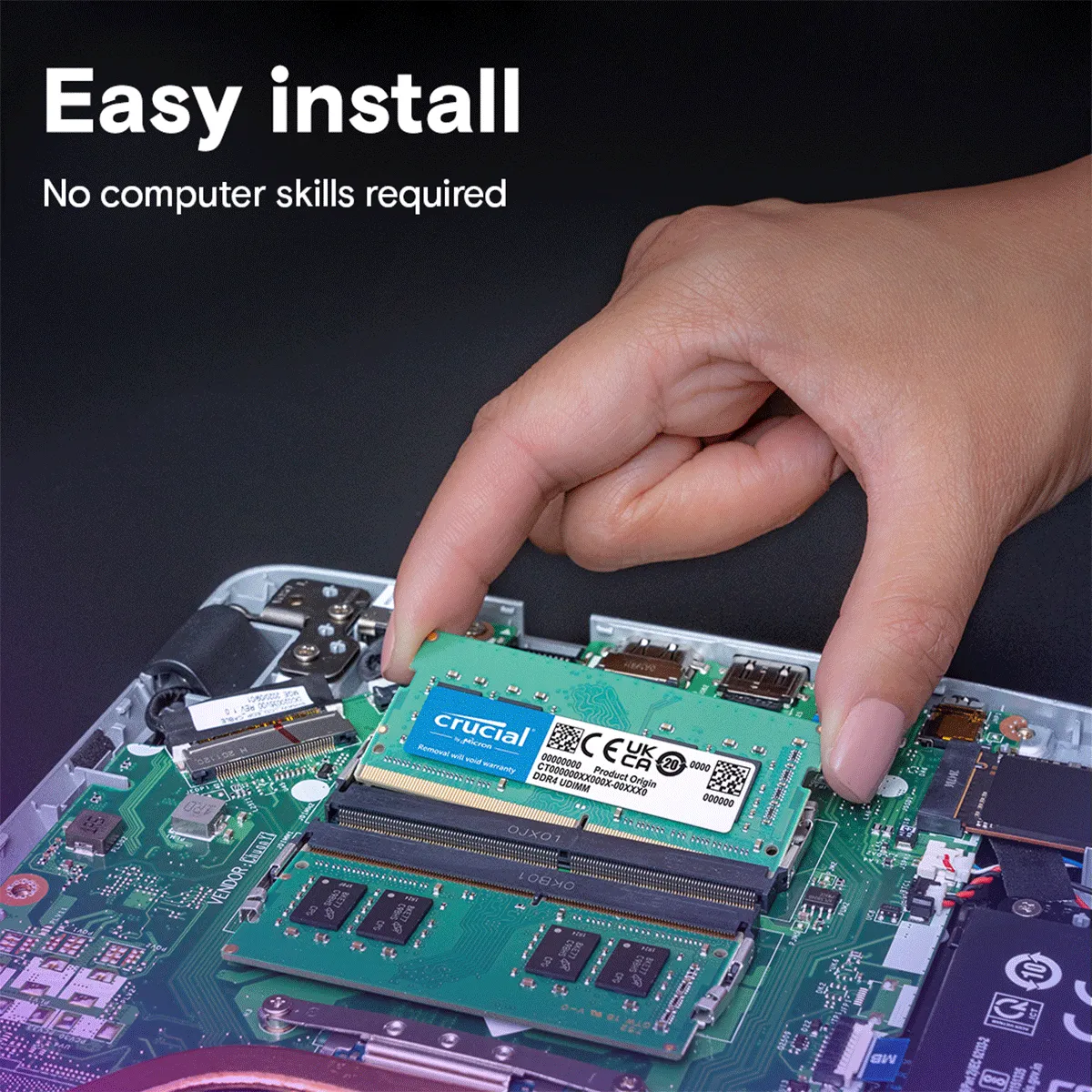 حافظه رم لپ تاپ کروشیال مدل Crucial 8GB DDR4 3200Mhz