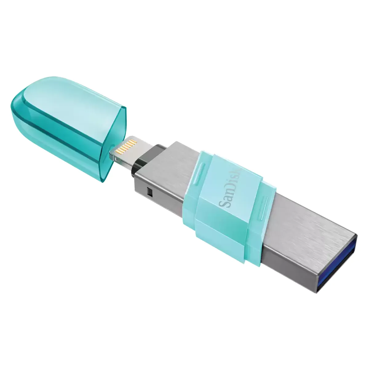 فلش سن دیسک مدل SanDisk IXpand Flip 128GB USB3.1-Lightning iPhone