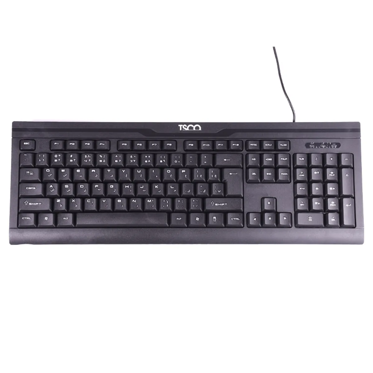 کیبورد با سیم تسکو مدل TSCO TK 8012