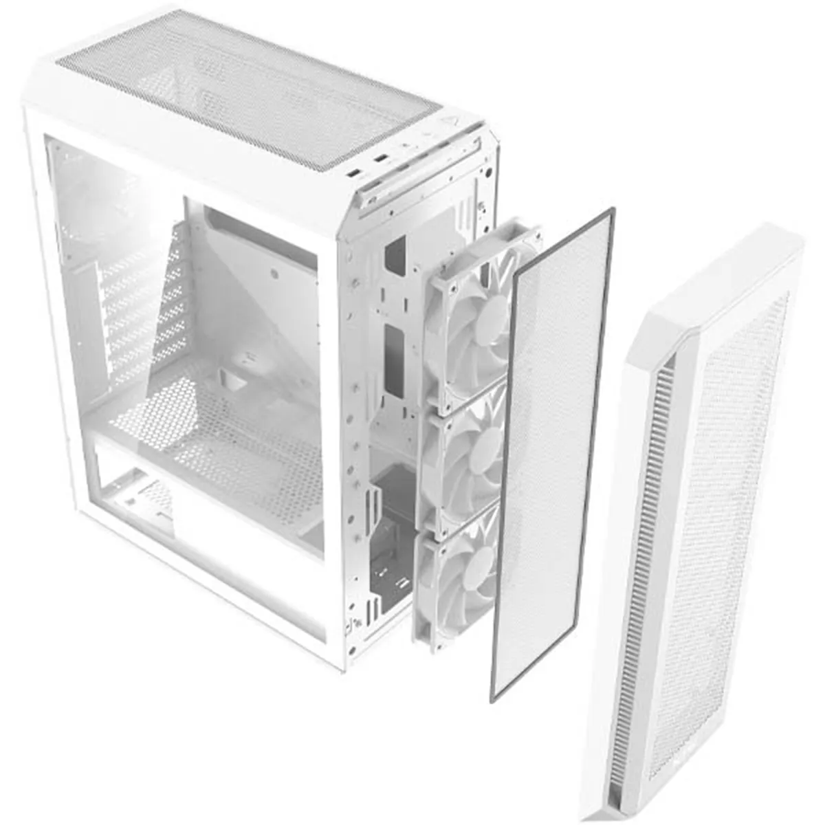 کیس کامپیوتر ایکس پی جی مدل XPG VALOR AIR PLUS WHITE