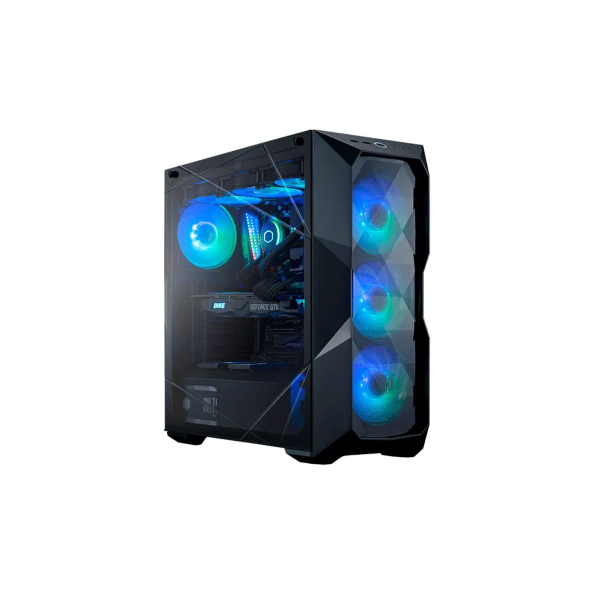 کیس کامپیوتر کولرمستر مدل CoolerMaster TD500 Crystal