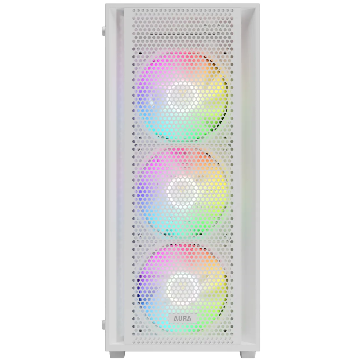 کیس کامپیوتر گیم دیاس مدل GAMDIAS AURA GC2 ELITE WH ARGB