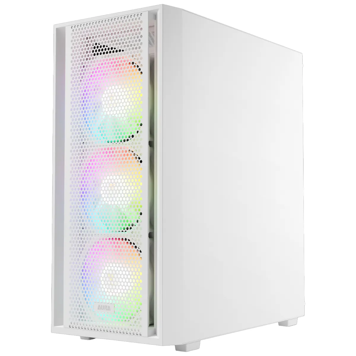 کیس کامپیوتر گیم دیاس مدل GAMDIAS AURA GC2 ELITE WH ARGB